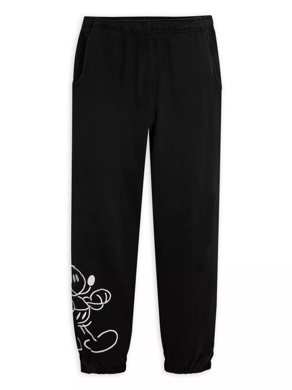 Mickey Mouse Genuine Mousewear Black Jogging Bottoms for Men